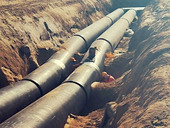 Chilled Water Pipeline Work-Excavation Works