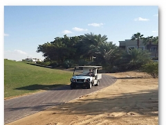 Construction of Car path-(Emirates Hills Golf Course)